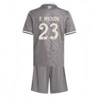 Camisa de time de futebol Real Madrid Ferland Mendy #23 Replicas 3º Equipamento Infantil 2024-25 Manga Curta (+ Calças curtas)